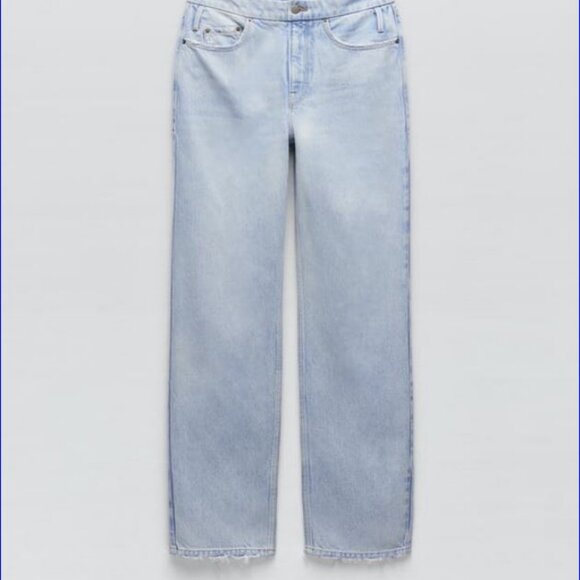 GOOD AMERICAN x ZARA ZW 90’s Relaxed Jeans‎ - Size 18/50 - NWT - Picture 3 of 12